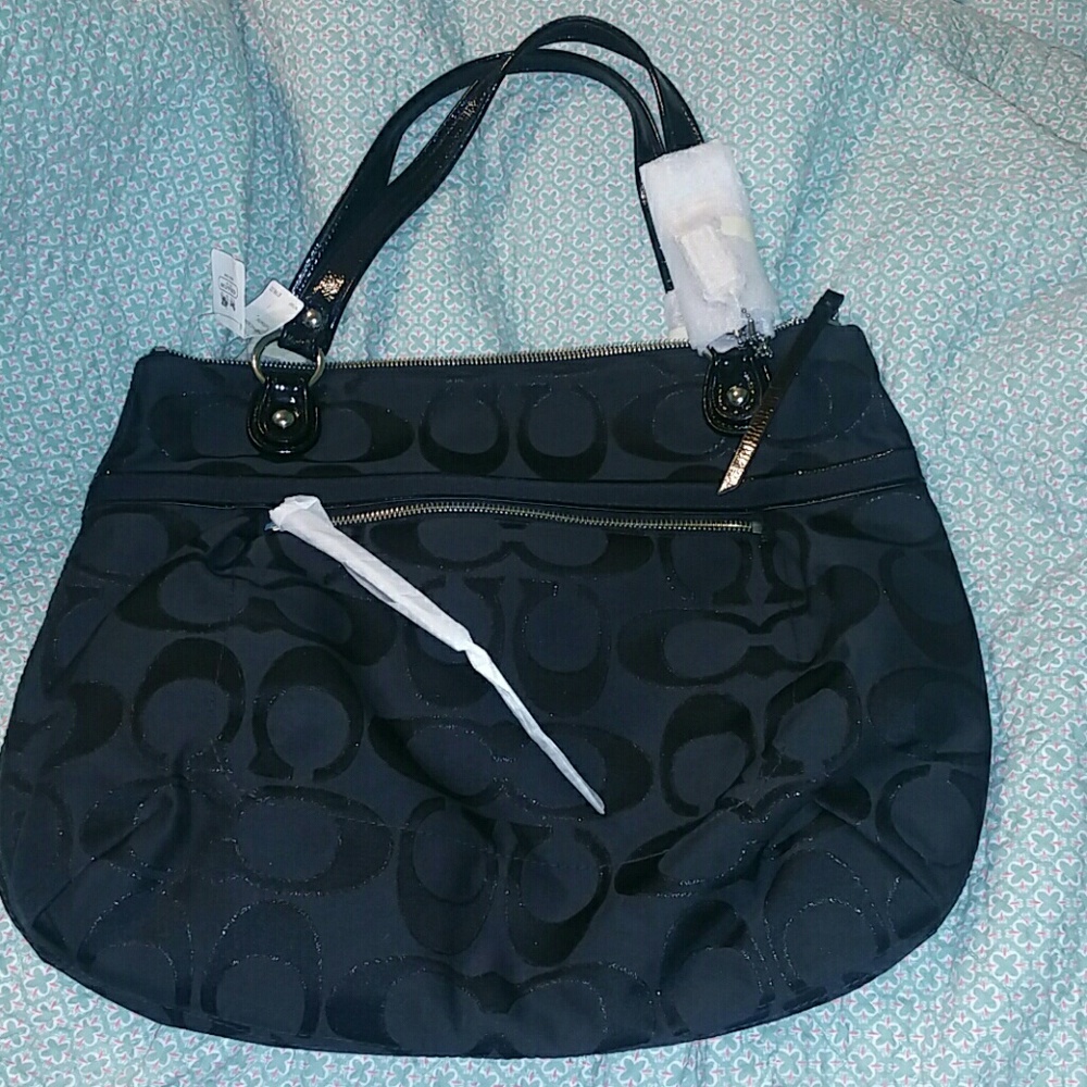 Coach Pop Metallic Signature SAT Glam